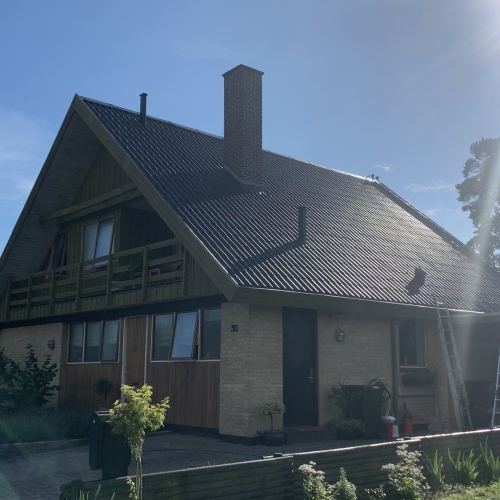 Maling af ståltag i Randers
